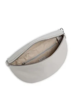 Luis Umhängetasche genarbtes Rindsleder hellgrau