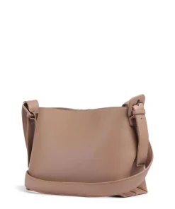 Luna Schultertasche Lederimitat powder