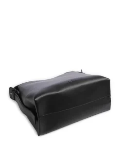 Luna Shopper Lederimitat schwarz