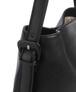 Luna Shopper Lederimitat schwarz