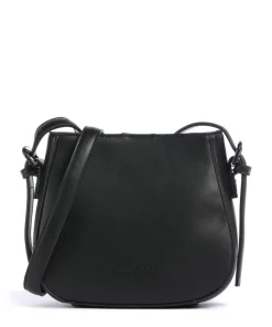 Luna Umhängetasche Lederimitat schwarz