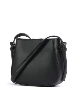 Luna Umhängetasche Lederimitat schwarz