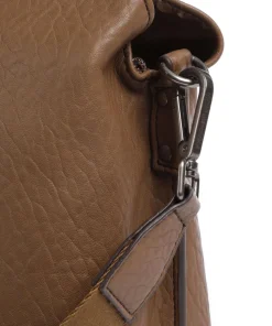 Lunar Umhängetasche Lederimitat braun