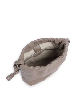 Lya Sheep Natural S Bucket bag Schafsleder taupe