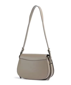 Lydia Schultertasche Rindsleder taupe