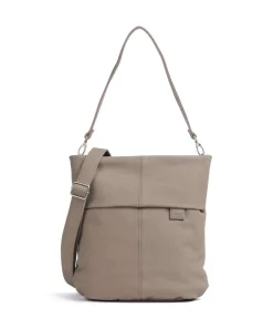 Mademoiselle.M M12 Beuteltasche Lederimitat beige