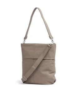Mademoiselle.M M12 Beuteltasche Lederimitat beige