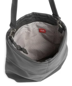 Mademoiselle.M M12 Beuteltasche Lederimitat dunkelgrau