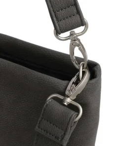 Mademoiselle.M M90 Beuteltasche Lederimitat dunkelgrau