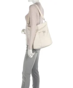 Mademoiselle.M M12 Beuteltasche Lederimitat elfenbein