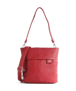 Mademoiselle.M M8 Schultertasche Lederimitat dunkelrot