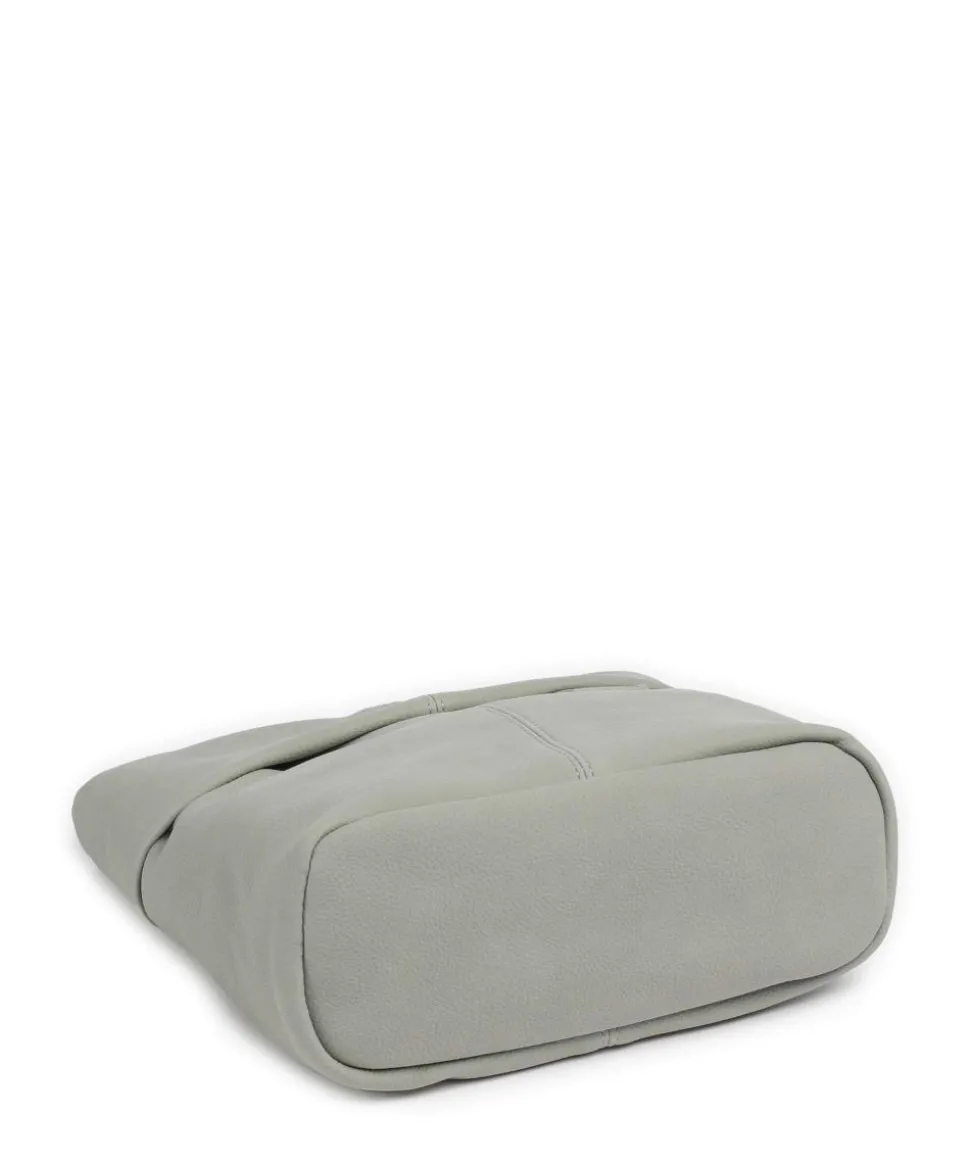 Mademoiselle.M M8 Schultertasche Lederimitat graugrün