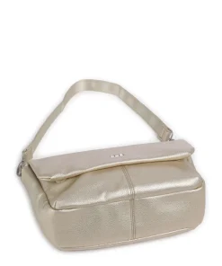 Mademoiselle.M M60 Schultertasche Lederimitat gold