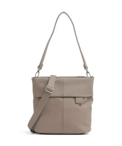 Mademoiselle.M M8 Schultertasche Lederimitat beige