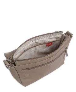 Mademoiselle.M M60 Schultertasche Lederimitat beige