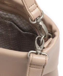Mademoiselle.M M8 Schultertasche Lederimitat beige