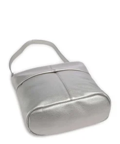 Mademoiselle.M M8 Schultertasche Lederimitat silber
