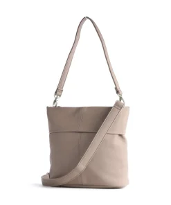 Mademoiselle.M M8 Schultertasche Lederimitat hellbraun