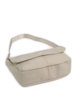 Mademoiselle.M M60 Schultertasche Lederimitat beige
