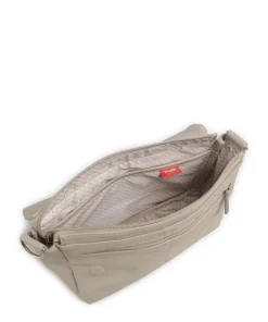 Mademoiselle.M M60 Schultertasche Lederimitat beige