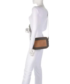 Maeve Umhängetasche Canvas dunkelbraun