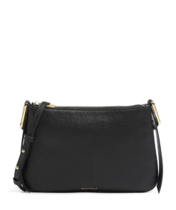 Magie Umhängetasche genarbtes Rindsleder schwarz