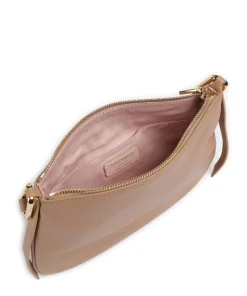 Magie Umhängetasche genarbtes Rindsleder hellbraun