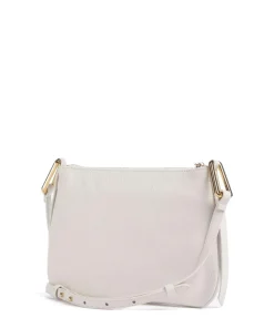 Magie Umhängetasche genarbtes Rindsleder weiß