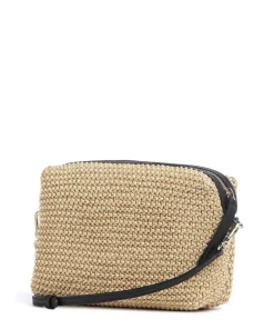 Maglia Raffia Kaia Umhängetasche Bast natur/schwarz