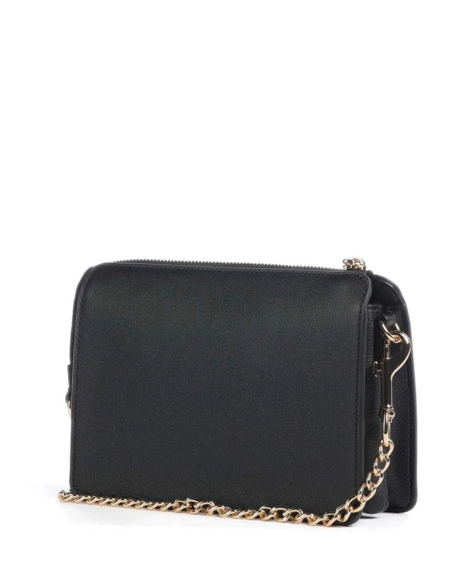 Magnifier Schultertasche Lederimitat schwarz