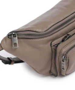 Maia Sheep Natural M Gürteltasche Schafsleder taupe