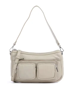 Maia Sheep Natural S Schultertasche Schafsleder beige