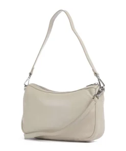 Maia Sheep Natural S Schultertasche Schafsleder beige