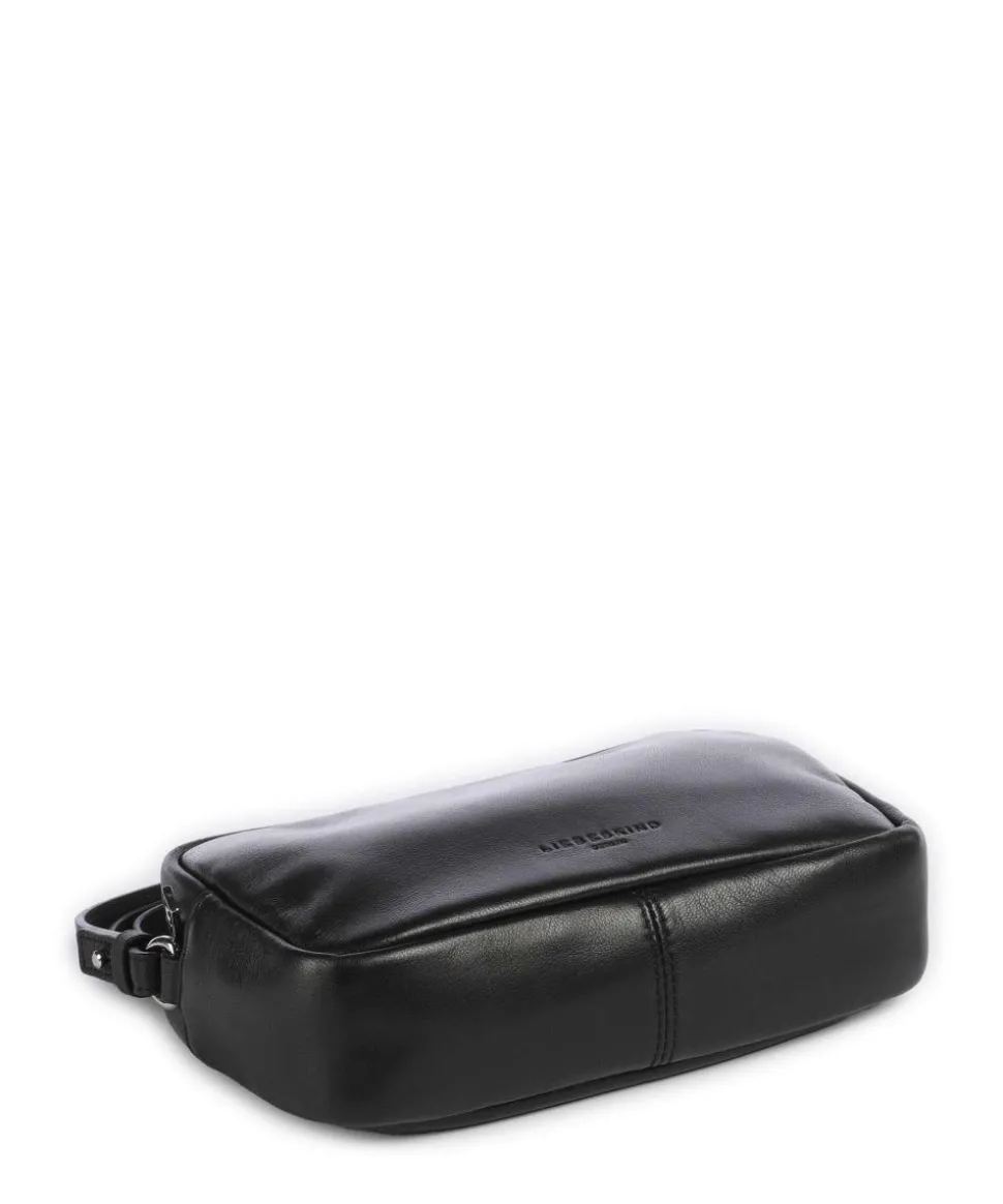 Maia Sheep Natural S Umhängetasche Schafsleder schwarz