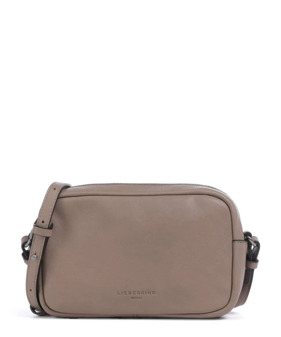 Maia Sheep Natural S Umhängetasche Schafsleder taupe