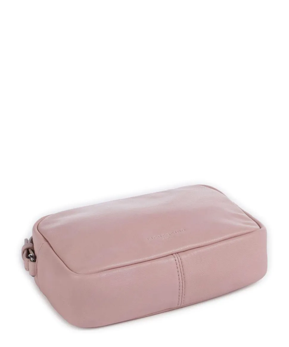 Maia Sheep Natural S Umhängetasche Schafsleder altrosa