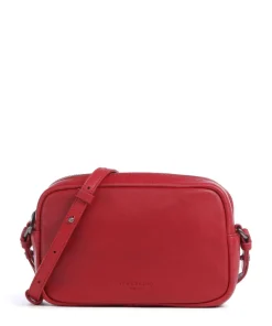 Maia Sheep Natural S Umhängetasche Schafsleder dunkelrot