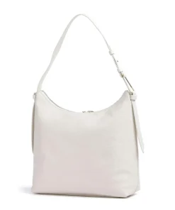 Malory Beuteltasche genarbtes Rindsleder weiß