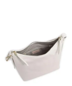 Malory Beuteltasche genarbtes Rindsleder weiß