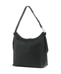 Malory Beuteltasche genarbtes Rindsleder schwarz