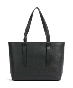 Malory Shopper genarbtes Rindsleder schwarz