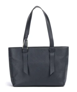 Malory Shopper genarbtes Leder navy