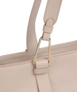 Malory Shopper genarbtes Leder altrosa