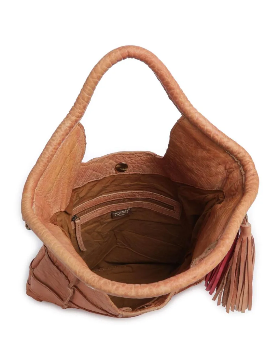 Malvengasse 1 Shopper Schafsleder braun