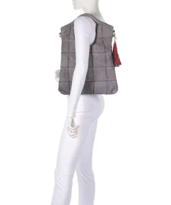 Malvengasse 1 Shopper Schafsleder grau