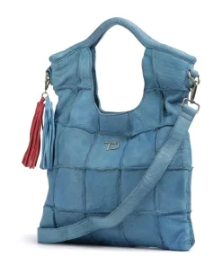 Malvengasse 1 Shopper Schafsleder blau