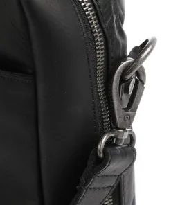 Manhattan Aktentasche 15″ Pull-Up Rindsleder schwarz