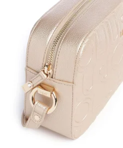 Manhattan M Umhängetasche Lederimitat gold