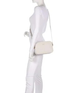 Manhattan M Umhängetasche Lederimitat elfenbein
