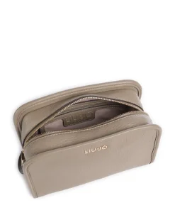 Manhattan M Umhängetasche Lederimitat taupe